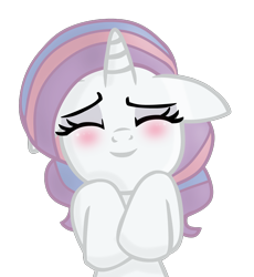 Size: 2000x2172 | Tagged: safe, artist:grapefruitface1, potion nova, pony, unicorn, g4, g4.5, my little pony: pony life, adorasexy, base used, blushing, cute, eyes closed, female, g4.5 to g4, high res, lying down, novabetes, sexy, show accurate, simple background, smiling, solo, squee, transparent background