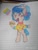 Size: 3120x4160 | Tagged: safe, artist:juanluuis8, cozy glow, pegasus, pony, g4, arepa, clothes, shirt, solo, traditional art, venezuela