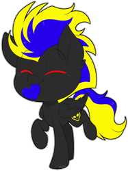 Size: 2370x3168 | Tagged: safe, artist:jetjetj, part of a set, oc, oc only, oc:roswell, oc:roswell (therockarooster), pegasus, pony, chibi, commission, heart, high res, male, mouth hold, solo, stallion, ych result