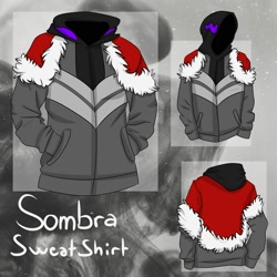 Size: 2000x2000 | Tagged: safe, artist:noxi1_48, king sombra, g4, clothes, high res, hoodie, no pony, sweatshirt