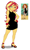 Size: 558x938 | Tagged: safe, artist:nairdags, edit, sunset shimmer, human, equestria girls, g4, black dress, bracelet, clothes, dress, ear piercing, earring, feet, hand on hip, high heels, jewelry, kim possible, kim possible (character), little black dress, open-toed shoes, picture-in-picture, piercing, screencap reference, shoes, simple background, solo, stupid sexy sunset shimmer, toes, white background