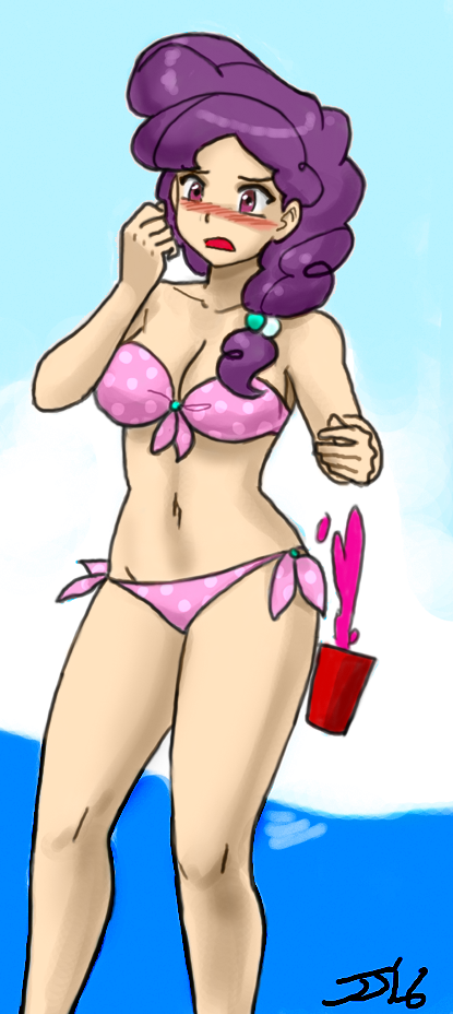 Safe Artist Ixalon Artist Johnjoseco Sugar Belle Human G Anime Beach Belly