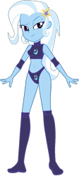 Size: 695x1547 | Tagged: dead source, safe, alternate version, artist:m-brony96, trixie, human, equestria girls, g4, belly button, simple background, solo, sports, transparent background, vector, wrestling
