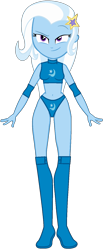Size: 632x1535 | Tagged: dead source, safe, artist:m-brony96, trixie, human, equestria girls, g4, belly button, female, simple background, solo, sports, transparent background, vector, wrestling