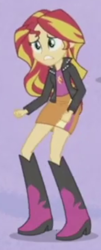 Size: 400x993 | Tagged: safe, screencap, sunset shimmer, equestria girls, g4, my past is not today, cropped, solo