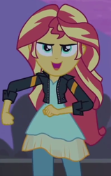 Size: 400x628 | Tagged: safe, screencap, sunset shimmer, equestria girls, g4, my past is not today, cropped, solo