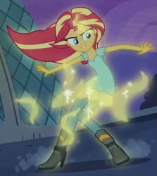 Size: 517x580 | Tagged: safe, screencap, sunset shimmer, equestria girls, g4, my past is not today, cropped, solo