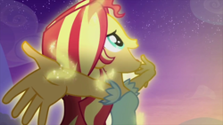 Size: 1920x1080 | Tagged: safe, screencap, sunset shimmer, equestria girls, g4, my past is not today, solo