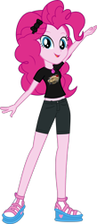 Size: 1782x4096 | Tagged: safe, artist:edy_january, pinkie pie, equestria girls, g4, clothes, cruseder, helga marlinton, shirt, simple background, solo, t-shirt, tank (vehicle), transparent background, united kingdom, world of tanks, world of tanks blitz