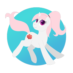 Size: 1000x1000 | Tagged: safe, artist:enigmadoodles, oc, oc only, oc:blossom, pony, unicorn, female, mare, solo