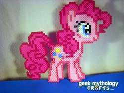 Size: 343x257 | Tagged: artist needed, safe, pinkie pie, earth pony, pony, g4, perler beads, solo