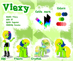 Size: 1024x853 | Tagged: safe, artist:amgiwolf, oc, oc only, oc:viexy ams, crystal pony, pegasus, pony, equestria girls, g4, bedroom eyes, boots, clothes, equestria girls-ified, eyelashes, eyes closed, female, male, mare, necktie, pegasus oc, reference sheet, rule 63, shoes, skirt, smiling, stallion, underhoof, wings
