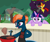 Size: 2399x2025 | Tagged: safe, artist:badumsquish, derpibooru exclusive, twilight sparkle, oc, oc:kalianne, alicorn, lamia, monster pony, original species, pony, g4, :i, apron, barbeque, clothes, cooking, cravings, dilemma, fangs, female, fence, fight, flail, floppy ears, folded wings, food, frown, glowing eyes, grill, hair bun, health bars, high res, hoof on hip, inner conflict, lidded eyes, life bar, magic, mare, meat, not sure if want, omnivore twilight, ophidiophobia, peeking, pointy ponies, ponies eating meat, prehensile tail, show accurate, sniffing, steak, sweat, sword, tail hold, telekinesis, thought bubble, twilight sparkle (alicorn), weapon, wide eyes, wings