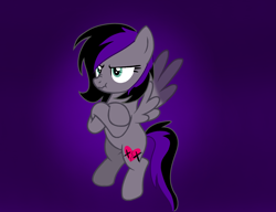 Size: 2509x1931 | Tagged: safe, artist:elementbases, artist:revenge.cats, oc, oc only, oc:drizzling dasher, pegasus, pony, base used, crossed arms, cutie mark, emo, flying, furrowed brow, grumpy, simple background, solo