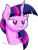 Size: 801x1065 | Tagged: safe, artist:wownamesarehard, derpibooru exclusive, twilight sparkle, pony, g4, cute, simple background, solo, three quarter view, transparent background