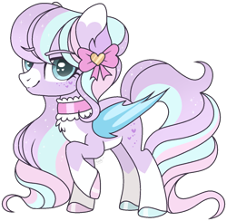 Size: 1261x1232 | Tagged: safe, artist:mintoria, oc, oc only, bat pony, pony, choker, female, mare, simple background, solo, transparent background