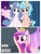 Size: 3106x4096 | Tagged: safe, artist:frisk.mlp, cozy glow, princess cadance, princess flurry heart, alicorn, pegasus, pony, g4, a better ending for cozy, bow, comparison, cozybetes, cute, duo, duo female, eyelashes, female, flurrybetes, hair bow, indoors, lesbian, like mother like daughter, like parent like child, mare, now kiss, older, older cozy glow, older flurry heart, princess of love, princess of shipping, ship:cozyheart, shipper on deck, shipping, sitting, smiling, spread wings, wings