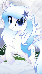 Size: 1080x1920 | Tagged: safe, artist:sallyso, oc, oc only, oc:windy weather, pegasus, pony, female, looking at you, request