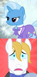 Size: 1036x2160 | Tagged: safe, edit, edited screencap, screencap, prince blueblood, trixie, g4, the best night ever, the last problem, female, male, older, older trixie, ship:bluetrix, shipping, shipping domino, straight