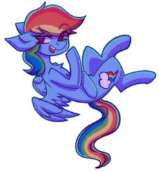 Size: 650x702 | Tagged: safe, artist:raya, rainbow dash, pegasus, pony, g4, chest fluff, eye clipping through hair, female, mare, simple background, solo, transparent background