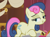 Size: 1196x882 | Tagged: safe, screencap, bon bon, sweetie drops, earth pony, pony, g4, slice of life (episode), cropped, lidded eyes, smiling, smug, solo