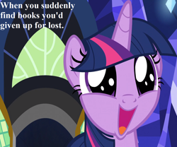 Size: 1296x1080 | Tagged: safe, edit, edited screencap, editor:korora, screencap, twilight sparkle, alicorn, pony, g4, shadow play, cropped, cute, excited, faic, text, twiabetes, twilight sparkle (alicorn), twilight sparkle is best facemaker, twilight's castle