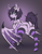 Size: 2728x3460 | Tagged: safe, artist:bunnywhiskerz, oc, oc only, bat pony, pony, undead, zombie, zombie pony, bat pony oc, bat wings, butt, clothes, commission, digital art, fangs, female, high res, looking at you, looking back, looking back at you, mare, plot, simple background, smiling, smiling at you, socks, solo, striped socks, tail, wings