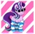 Size: 4096x4028 | Tagged: safe, artist:kittyrosie, starlight glimmer, pony, unicorn, g4, absurd resolution, blushing, clothes, cute, female, glimmerbetes, mare, socks, solo, striped socks