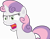 Size: 6000x4660 | Tagged: safe, artist:frownfactory, sweetie belle, pony, g4, my little pony: friendship is magic, twilight time, .svg available, blank flank, female, filly, simple background, solo, transparent background, vector, yelling