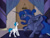 Size: 1280x985 | Tagged: safe, artist:m-p-l, princess luna, oc, oc:silverheart, alicorn, earth pony, pony, g4, belly, big belly, butt, colt, female, male, mare, plot, pregluna, pregnant