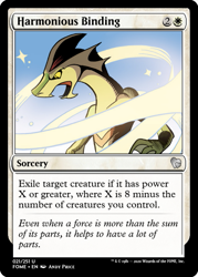 Size: 375x523 | Tagged: safe, artist:andy price, edit, idw, grootslang, g4, spoiler:comic92, ccg, magic, magic the gathering, trading card, trading card edit