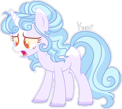 Size: 2465x2201 | Tagged: safe, artist:kurosawakuro, oc, oc only, pony, unicorn, base used, female, high res, magical lesbian spawn, mare, offspring, parent:petunia petals, parent:sunny skies, simple background, solo, transparent background