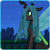 Size: 100x100 | Tagged: safe, alternate version, artist:imreer, queen chrysalis, changeling, changeling queen, g4, female, night, outdoors, pixel art, solo, stars