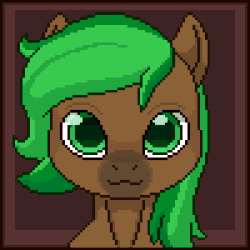 Size: 300x300 | Tagged: safe, artist:imreer, oc, oc only, oc:jaeger sylva, earth pony, pony, animated, blinking, bust, commission, earth pony oc, gif, male, pixel art, sneezing, solo, stallion, ych result