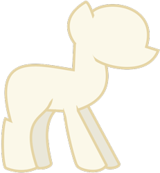 Size: 570x617 | Tagged: safe, artist:amgiwolf, oc, oc only, oc:nopony, earth pony, pony, bald, base, earth pony oc, simple background, solo, transparent background