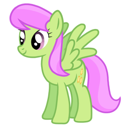 Size: 768x768 | Tagged: safe, artist:tangerinetwime, merry may, pegasus, pony, g4, griffon the brush off, my little pony: friendship is magic, background pony, female, mare, simple background, smiling, solo, sun, transparent background, vector