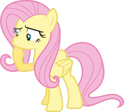 Size: 2571x2333 | Tagged: safe, artist:mehoep, fluttershy, pegasus, pony, g4, .svg available, female, high res, mare, raised hoof, simple background, solo, transparent background, vector