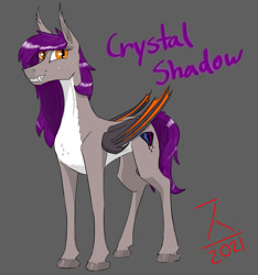 Size: 1280x1367 | Tagged: safe, oc, oc:crystal shadow, bat pony