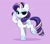 Size: 4096x3614 | Tagged: safe, artist:kittyrosie, rarity, pony, unicorn, g4, cute, digital art, female, mare, rainbow power, raribetes, smiling, solo, starry eyes, wingding eyes