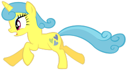 Size: 3273x1833 | Tagged: safe, artist:tardifice, lemon hearts, pony, unicorn, g4, animation error, female, mare, open mouth, running, simple background, solo, transparent background, vector