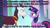 Size: 1280x720 | Tagged: safe, edit, edited screencap, screencap, chancellor neighsay, twilight sparkle, alicorn, pony, unicorn, g4, my little pony: friendship is magic, school daze, angry, caption, doctor who, duo, engrish, facial hair, female, goatee, image macro, jon pertwee, male, mare, ribbon, stallion, stare, text, third doctor, twilight sparkle (alicorn)