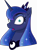 Size: 5000x6676 | Tagged: safe, artist:andy price, artist:negatif22, princess luna, alicorn, pony, g4, blushing, bust, female, mare, movie accurate, open mouth, shocked, shrunken pupils, simple background, solo, surprised, transparent background, vector, wide eyes