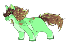 Size: 3500x2200 | Tagged: safe, artist:splairr, oc, oc only, earth pony, pony, colored hooves, earth pony oc, high res, simple background, solo, transparent background