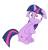 Size: 860x893 | Tagged: safe, anonymous editor, artist:davidsfire, edit, vector edit, twilight sparkle, pony, unicorn, g4, the cutie map, ears back, female, horn, mare, raised hoof, scared, shut up twilight, simple background, sitting, solo, surprised, transparent background, unicorn twilight, vector, wingless, wingless edit