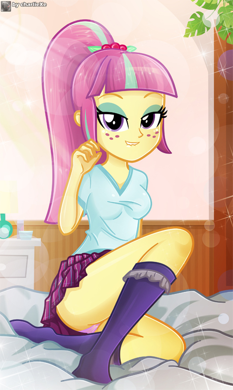 2541354 Suggestive Artist Charliexe Sour Sweet Equestria Girls