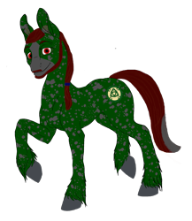Size: 1738x2000 | Tagged: safe, artist:the-blue-unicorn, oc, oc only, oc:well geboren, earth pony, hybrid, pony, 2021 community collab, derpibooru community collaboration, appaloosian spotten, base work, child of the night, coat markings, colored, concave belly, flat colors, looking at you, lunar earth pony, male, muscles, part vixen, ponysona, simple background, solo, spots, stallion, sub-tribe:nightwalker, transparent background