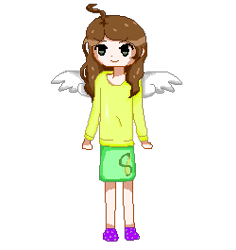 Size: 250x265 | Tagged: safe, artist:ashannemarie, oc, oc only, oc:lemon party, human, humanized, simple background, solo, transparent background
