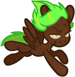 Size: 554x571 | Tagged: safe, artist:cloudyydaze, oc, oc only, oc:midnight premier, pony, running, simple background, solo, transparent background