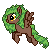 Size: 50x50 | Tagged: safe, artist:paintapastime, oc, oc only, oc:watermelon splash, pony, animated, gif, pixel art, simple background, solo, transparent background, true res pixel art
