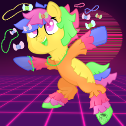 Size: 3000x3000 | Tagged: safe, artist:wickedsketchstudios, oc, oc only, oc:fiesta, piñata pony, pony, high res, iawtc, its a working title con, mascot, piñata, solo